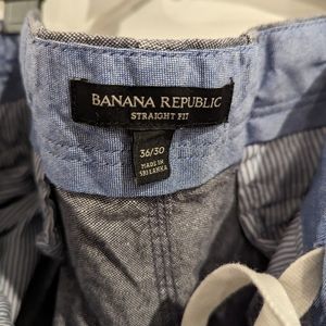 Banana republic linen pants gray 36x30